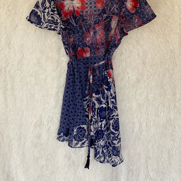 Jessica Simpson Maternity Floral Tunic Size L - Picture 7 of 10